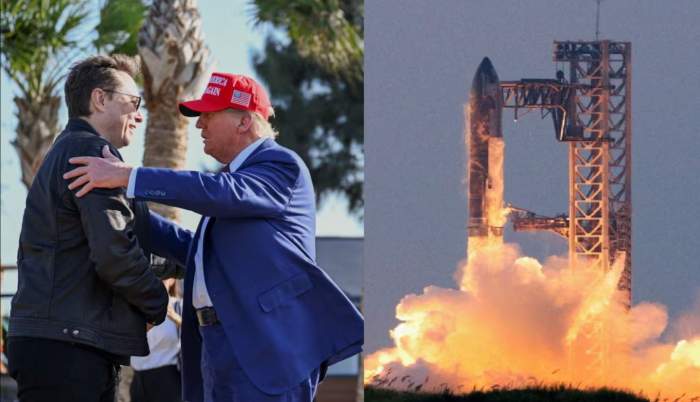 JUNTO A DONALD TRUMPO, ELON MUSK LANZÓ UN NUEVO VUELO DE SPACE X