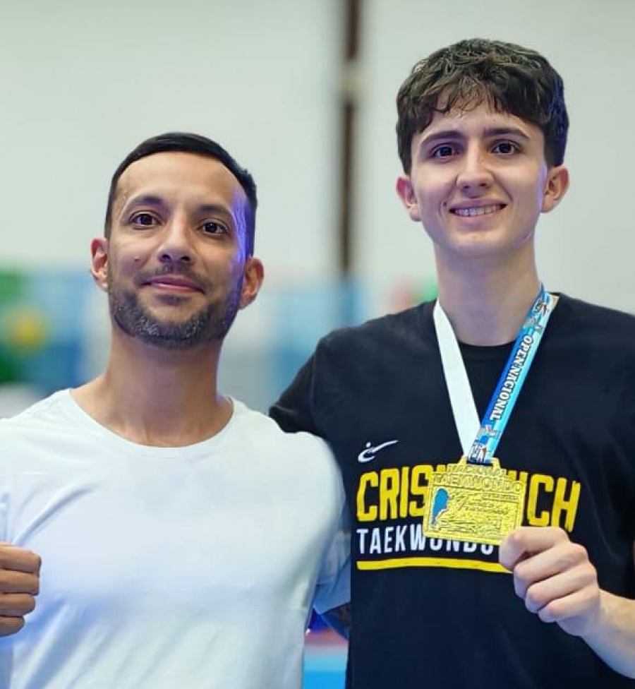 IGNACIO ESPÍNOLA SERIAL CLASIFICÓ A ODESUR 2026 DE TAEKWONDO